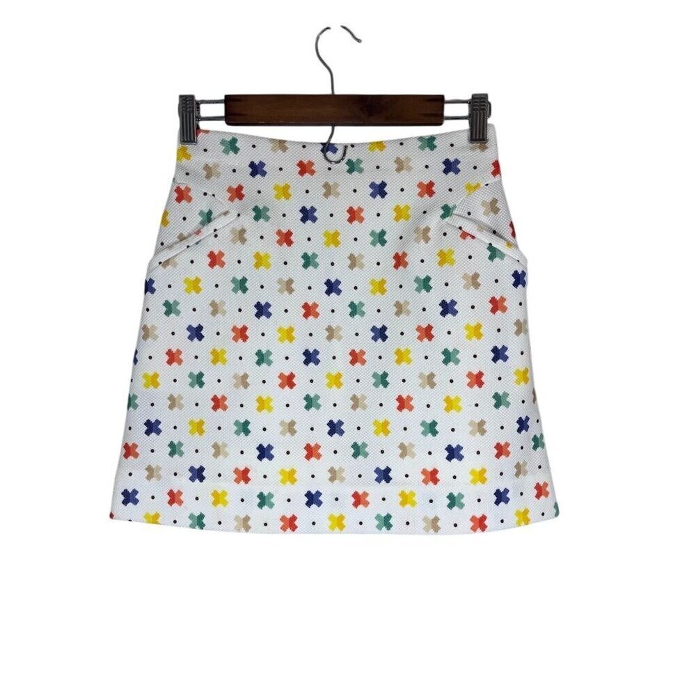 Vintage Retro Mini Skirt 6 Colorful Mod Go Go Funky Edgy Classic Chic Glam 80s